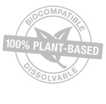 Biocompatible 100% Plant-Based Dissovable